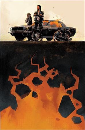 Slow Burn issue 1-C Matt Taylor 1:10 Virgin Cover