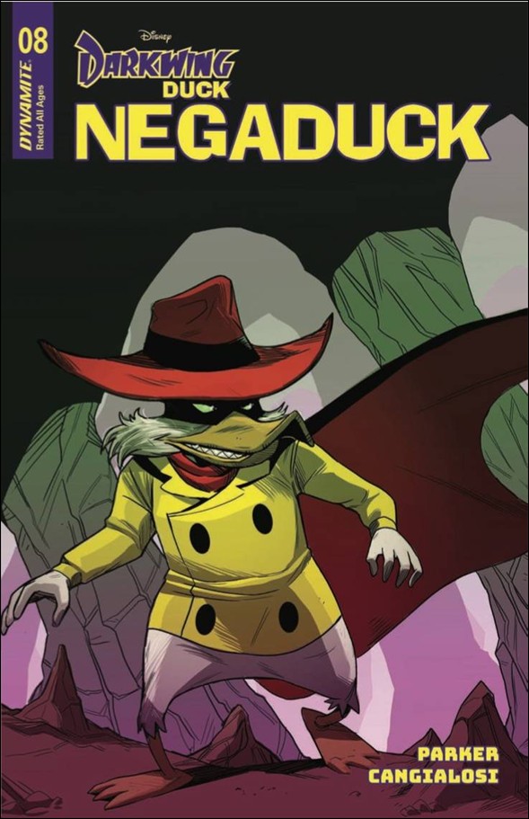 Negaduck issue 8-B Drew Moss Cover