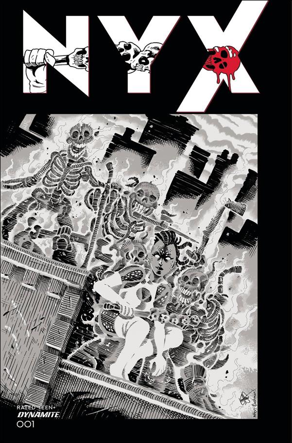 Nyx (2021) issue 1-K Ken Haeser 1:11 Spot Color Cover
