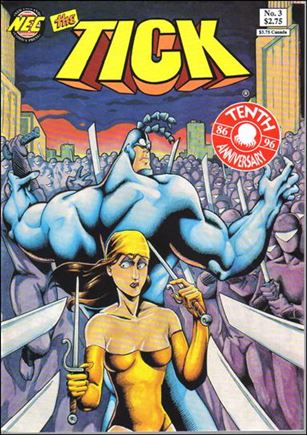 Tick (1988) issue 3-G 10th Anniversary Cover (7th Printing)