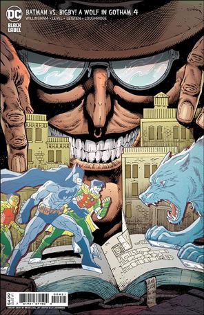 Batman vs Bigby! A Wolf in Gotham issue 4-B Brian Level Cardstock Cover