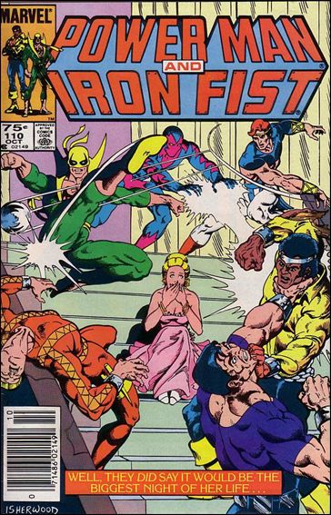 Power Man and Iron Fist (1978) issue 110-B Canadian Price Cover