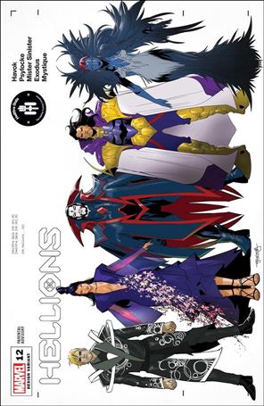 Hellions issue 12-C Stephen Segovia Character Design Cover