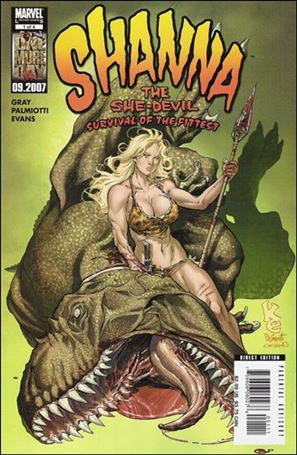 Shanna the She Devil: Survival of the Fittest Cover Image 1