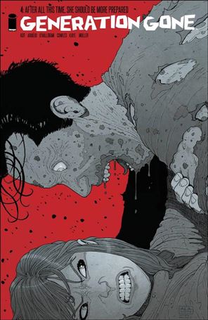 Generation Gone issue 4-B Walking Dead Tribute Cover