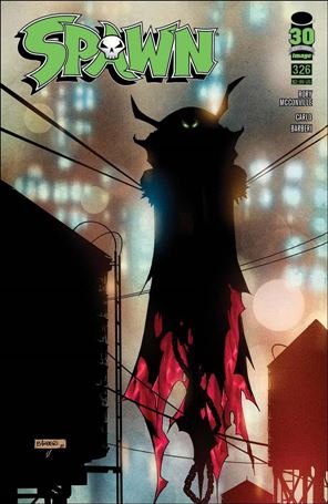 Spawn issue 326-B Carlo Barberi Cover