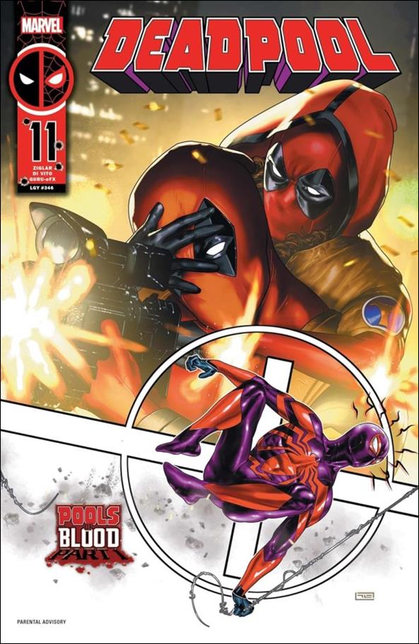 Deadpool (2024) issue 11 Taurin Clarke Cover