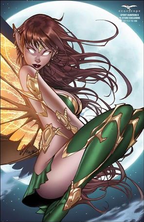 Spirit Hunters issue 9-H Paul Green In-Store Exclusive Cover 1/100
