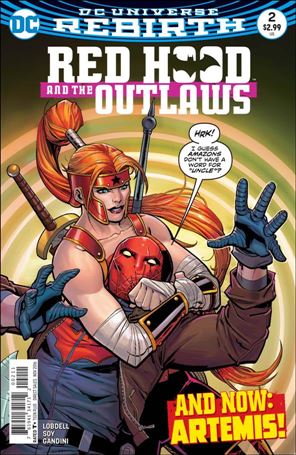 Red Hood and the Outlaws (2016) issue 2 Giuseppe Camuncoli Cover