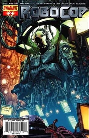 Robocop (2010) issue 2-B Johnny Desjardins 1:4 Cover