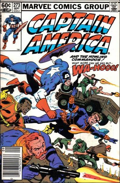 Captain America (1968) issue 273-B Newsstand Cover