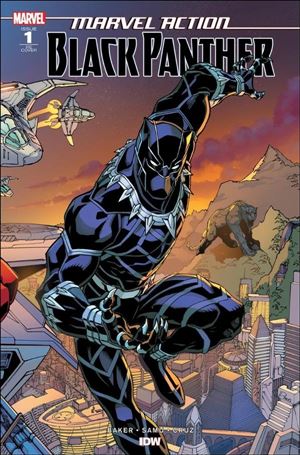 Marvel Action: Black Panther issue 1-E Alex Milne Stadium Comics Connecting Cover 1/1000