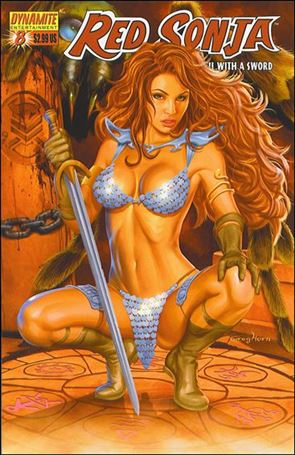 Red Sonja (2005) issue 8-B Greg Horn Cover