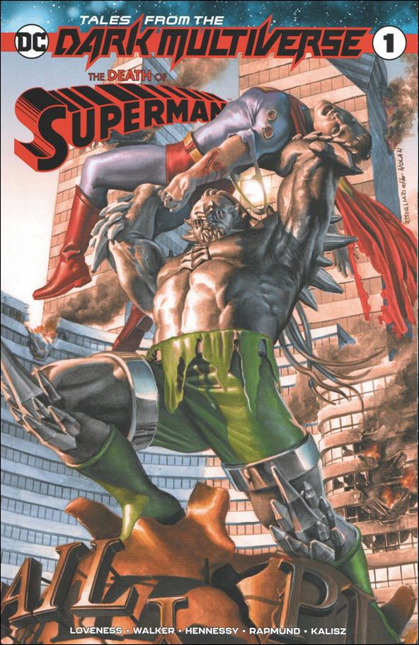 Tales from the Dark Multiverse: The Death of Superman issue 1-B Rodolfo Migliari BuyMeToys.com Cover
