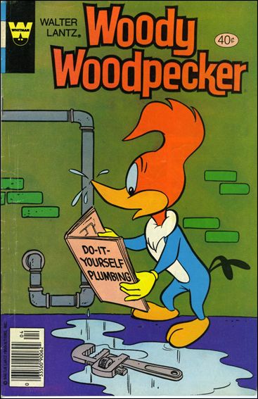 Walter Lantz Woody Woodpecker  issue 177-B Whitman Cover