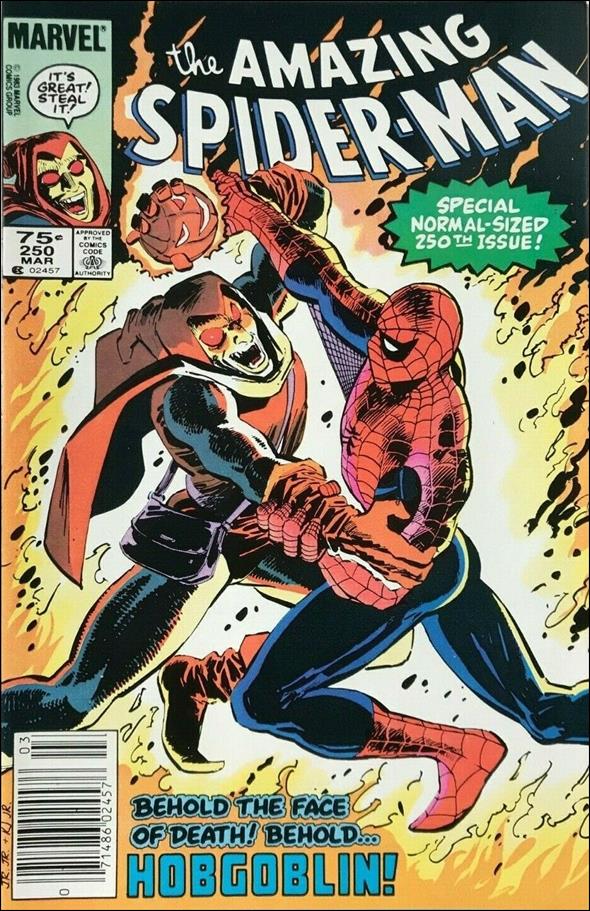 Amazing Spider-Man (1963) issue 250-B Canadian Price Cover