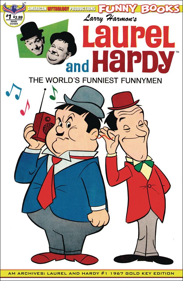 Laurel and Hardy 1967 Gold Key Edition issue 1 Standard Cover