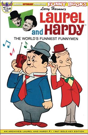 Laurel and Hardy 1967 Gold Key Edition Cover Image 1