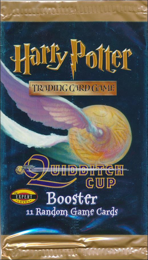 Harry Potter: Quidditch Cup card 2 Sealed Pack - Snitch