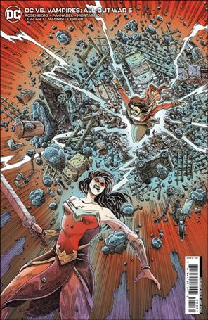 DC vs Vampires: All-Out War issue 5-C James Stokoe 1:25 Cardstock Cover