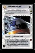 Star Wars: Theed Palace Limited (Base Set) card 76 Artoo, Brave Little Droid (Alternate Image)