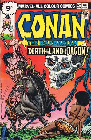 Conan the Barbarian (1970) issue 62-C UK Price Cover