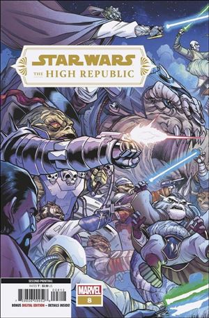 Star Wars: The High Republic (2021) issue 8-D Ario Anindito Cover (2nd Printing)