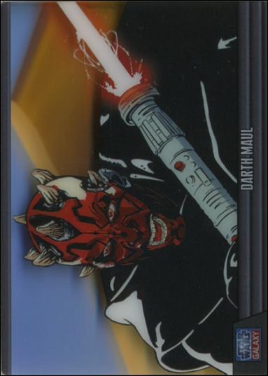Star Wars Galaxy: Series 7 (Cel Subset) card 4 Darth Maul