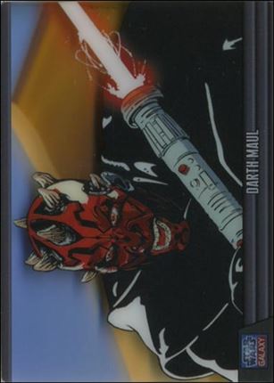 Star Wars Galaxy: Series 7 (Cel Subset) card 4 Darth Maul