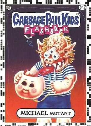 Garbage Pail Kids: Flashback Series 2 (White Border Base Set) card 34a Michael Mutant