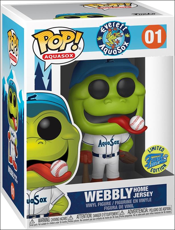 Pop! Aquasox figure 1 Webbly (Home Jersey)