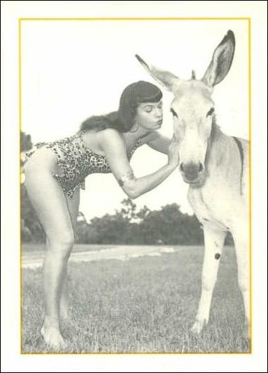 Bunny Yeager's Bettie Page (Base Set) card 35