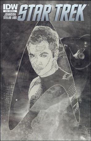 Star Trek (2011) issue 16-B Tim Bradstreet 1:10 Sketch Cover