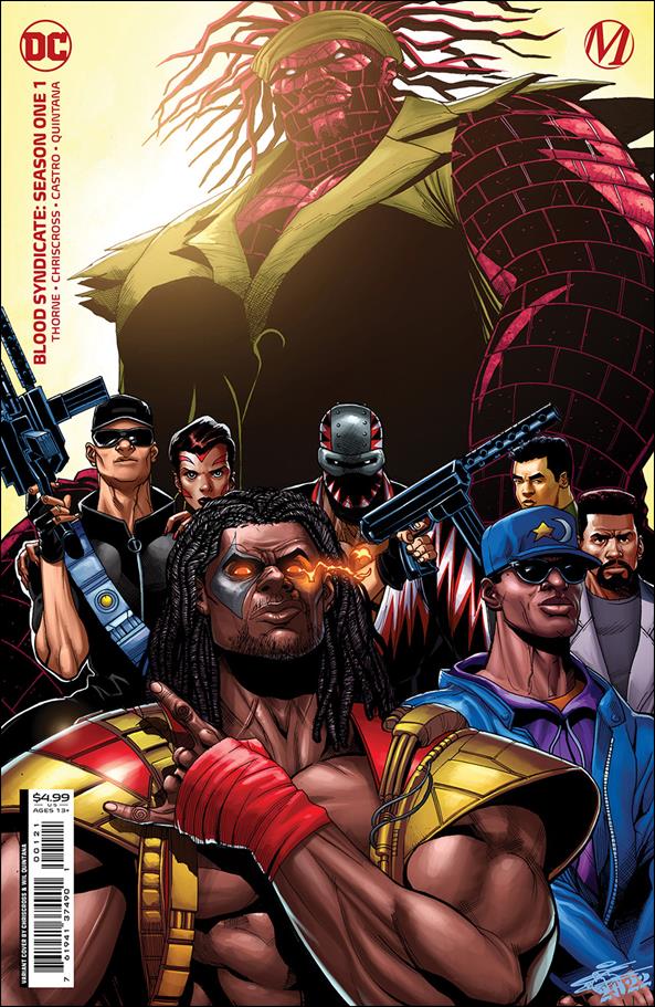Blood Syndicate Season One issue 1-B ChrisCross Cardstock Cover