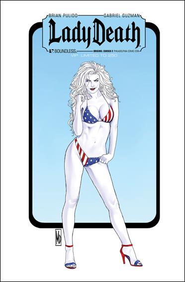 Lady Death Origins: Cursed issue 2-I Wizard World Philadelphia VIP Cover 1/250