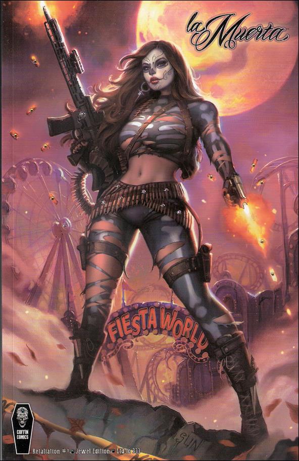 La Muerta: Retaliation issue 1-C Sun Khamunaki Jewel Edition 1/300