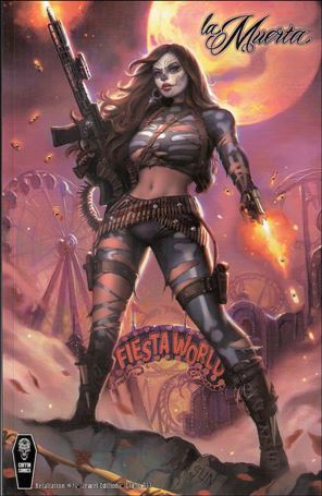 La Muerta: Retaliation issue 1-C Sun Khamunaki Jewel Edition 1/300