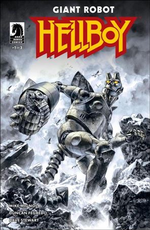 Giant Robot Hellboy Cover Image 1
