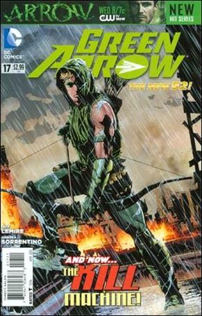 Green Arrow (2011) issue 17 Andrea Sorrentino Cover