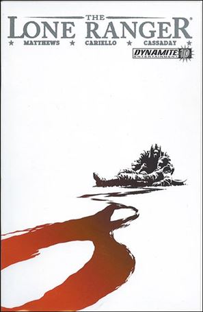 Lone Ranger (2006) issue 10-D Silver Foil Cover 1/250