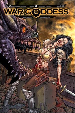 War Goddess issue 6 Standard Cover