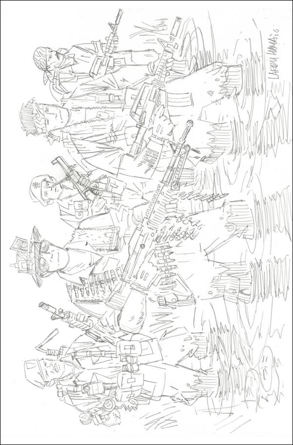 G.I. Joe: A Real American Hero issue 286-C Larry Hama 1:10 Cover