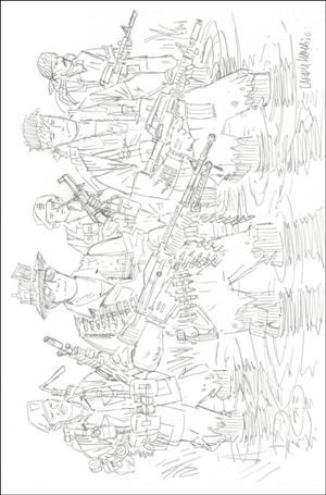 G.I. Joe: A Real American Hero issue 286-C Larry Hama 1:10 Cover