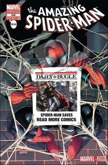 Amazing Spider-Man (1963) issue 666-PH Read More Comics Daily Bugle Cover