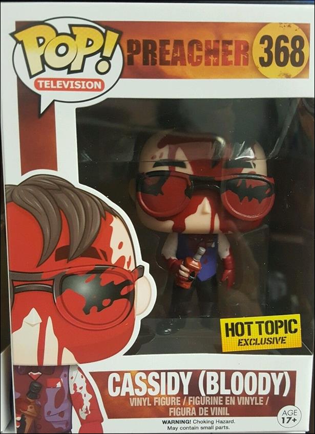 POP! Television figure 368 Cassidy (Bloody) Hot Topic
