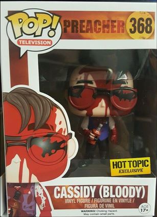POP! Television figure 368 Cassidy (Bloody) Hot Topic