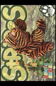 Beanie Babies Series 4 (Base Set) card 239 Stripes