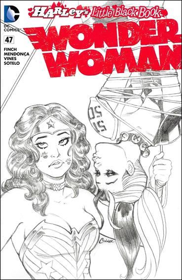 Wonder Woman (2011) issue 47-E Unbagged Amanda Conner Sketch Cover