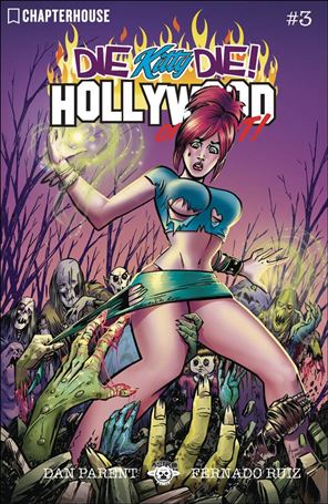 Die Kitty Die! Hollywood or Bust issue 3 Fernando Ruiz Cover
