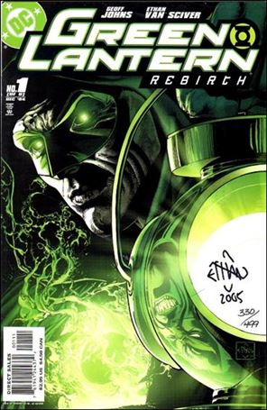 Green Lantern: Rebirth issue 1-F DF Van Sciver Cover (Signed by Van Sciver) 1/499